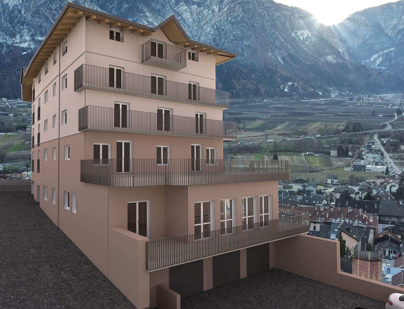 Avanzamento lavori cantiere a Levico Terme
